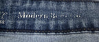 Signature by Levi Strauss Boot Cut Jeans Womens 12S Blue Low Rise Star Belt
