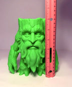 3D Printed Green Man Planter - 6 Inch - Indoor