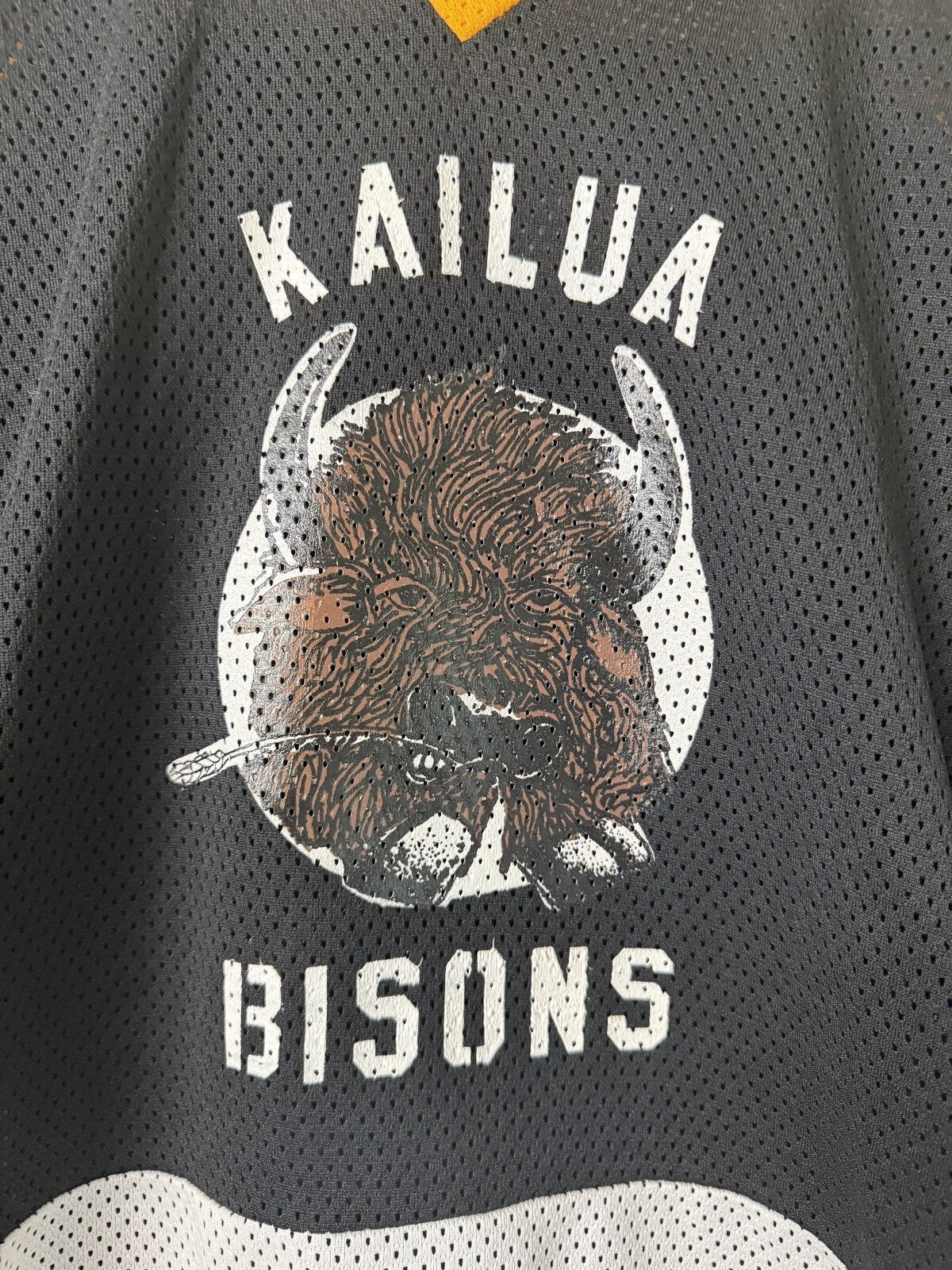ProJoy Custrom made Ice Hockey Jersey "Kailua Bisons" #12 Mark Mens M