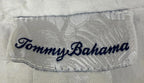 Tommy Bahama Womens Shirt Size XS 100% Cotton Flowy White Embroidered