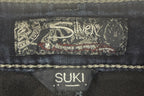 Silver Jeans Suki Mid Super Stretch Womens 34x31 Dark Wash Denim 9” Rise