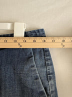 Banana Republic Hampton Fit Jean Shorts Womens 28/6 Blue Denim Dark Wash Retro