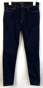 Banana Republic Womens Jeans Size 29/8 Sculpt Skinny Mid Rise Dark Wash