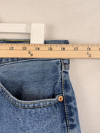 Men's Levis 505 Regular Fit Denim Jeans Sz 34x30 Blue Cotton Modern Red Tab