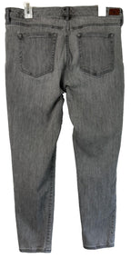 Lauren Ralph Lauren Womens Jeans Size 12 Short Gray Denim Straight Leg High Rise