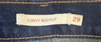 Levi's Curvy Bootcut Jeans Womens Size 29 29x30 Dark Wash Stretch