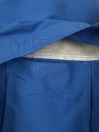 LL BEAN Shirt Mens 2xl XXL Tall Vented Long Sleeve Fishing Hiking Blue