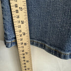 Levis 550 Relaxed Bootcut Womens Jeans Size 16M Blue Denim Stretch Mid Rise
