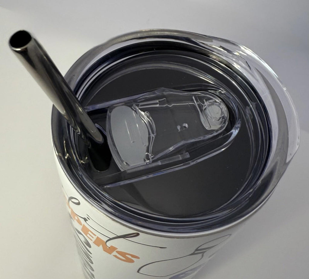 20 oz Sudden Impact Bowling Stainless Steel Tumbler with Lid, Straw