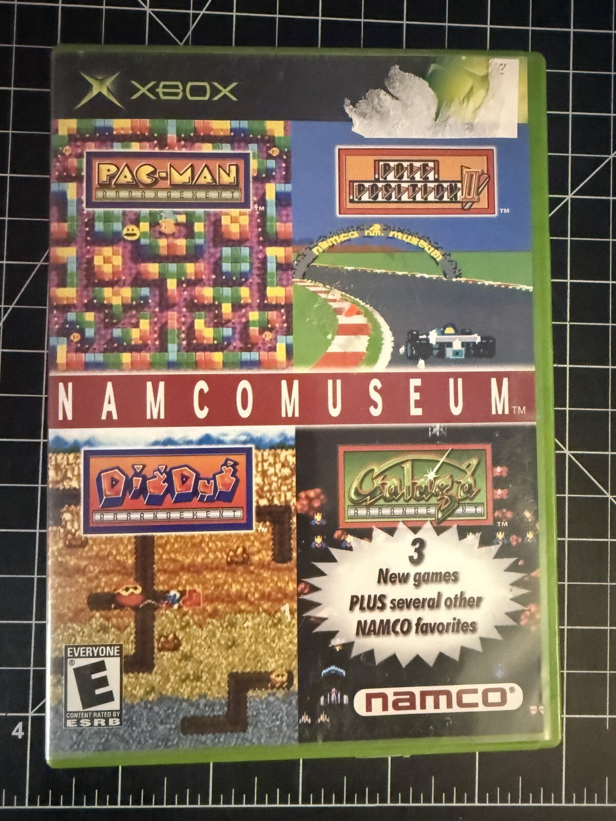 Namco Museum Microsoft Xbox Complete CIB w/ Manual Tested Working