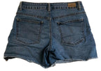 Jordache Shorts Girls Sz 16 Blue Denim Cut Off Medium Wash Distressed