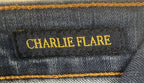 Lucky Brand Charlie Flare Jeans Womens 10 Blue Denim Stretch - Made in USA