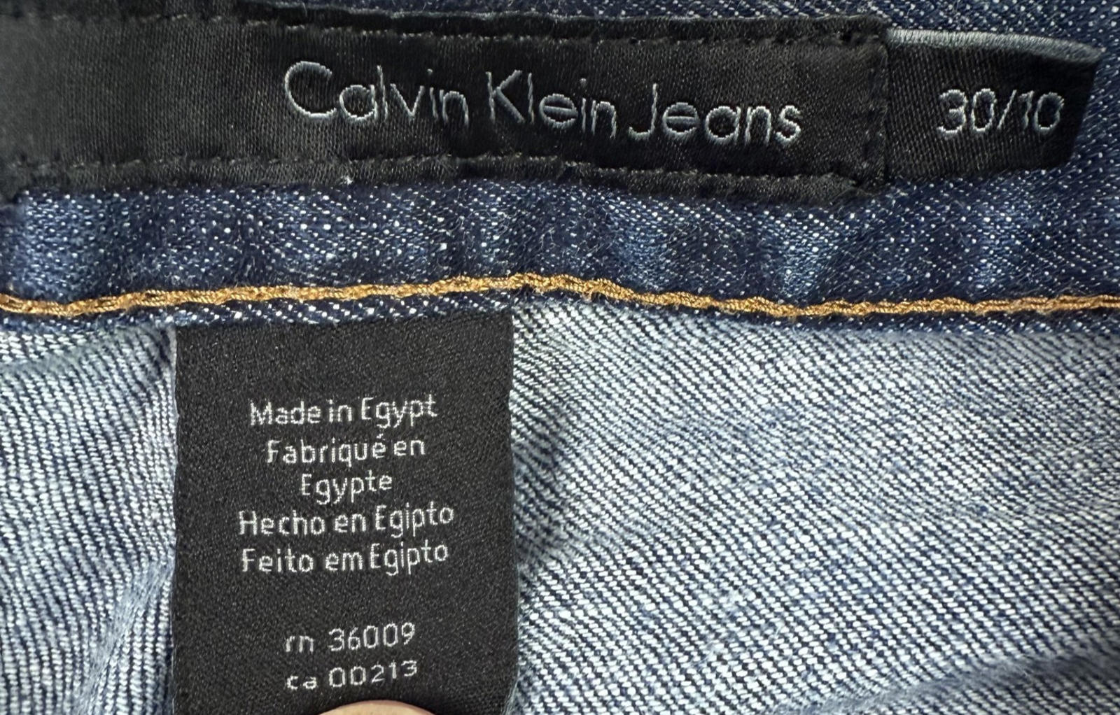 Calvin Klein Jeans Womens Size 30/10 Flared Long Inseam