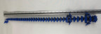 3D Printed Crystal Dragon -PLA- Black and Blue - 2 Ft Long - Articulated dragon