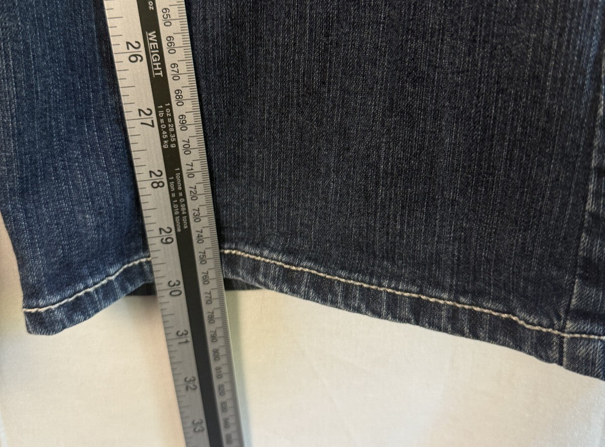 LEI Women Y2K Sophia Hiphugger Flare Jeans Size 15 Medium Wash Stretch