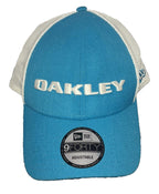 NEW Oakley Unisex Blue/White New Era 9Forty Snapback Trucker Hat