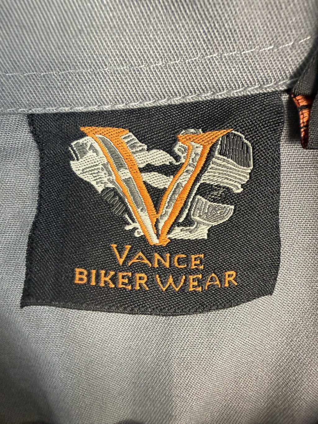 Vance Biker Wear 99th Laconia Bike Week Button Down Shirt Men 5xl Mechanic Style