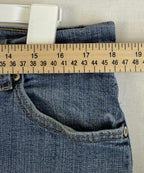 Levis 550 Relaxed Bootcut Womens Jeans Size 16M Blue Denim Stretch Mid Rise