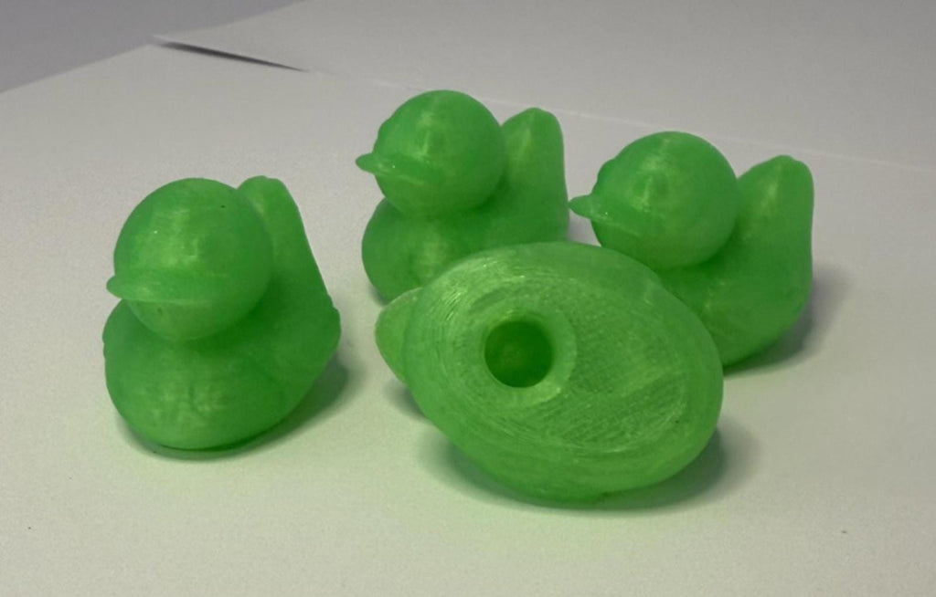 Glow in the Dark Duck Vehicle Valve Stem Covers