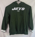 New York Jets Majestic Mens Hoodie Sz 2xl XXL Embroidered Logo