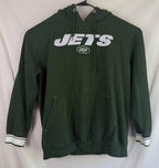 New York Jets Majestic Mens Hoodie Sz 2xl XXL Embroidered Logo