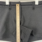 Maurice Womens Shorts Size 11/12 Gray Polyester, Rayon, Nylon