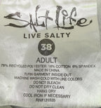 Salt Life SLX-QD Vapor Strength Swim Shorts Trunks Size 38 Marlin Flag Adult