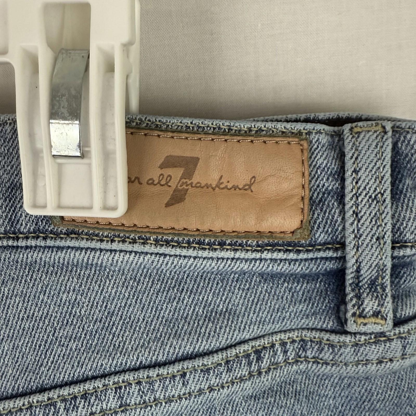 7 For All Mankind Womens Jeans Size 31 (7) Blue Denim