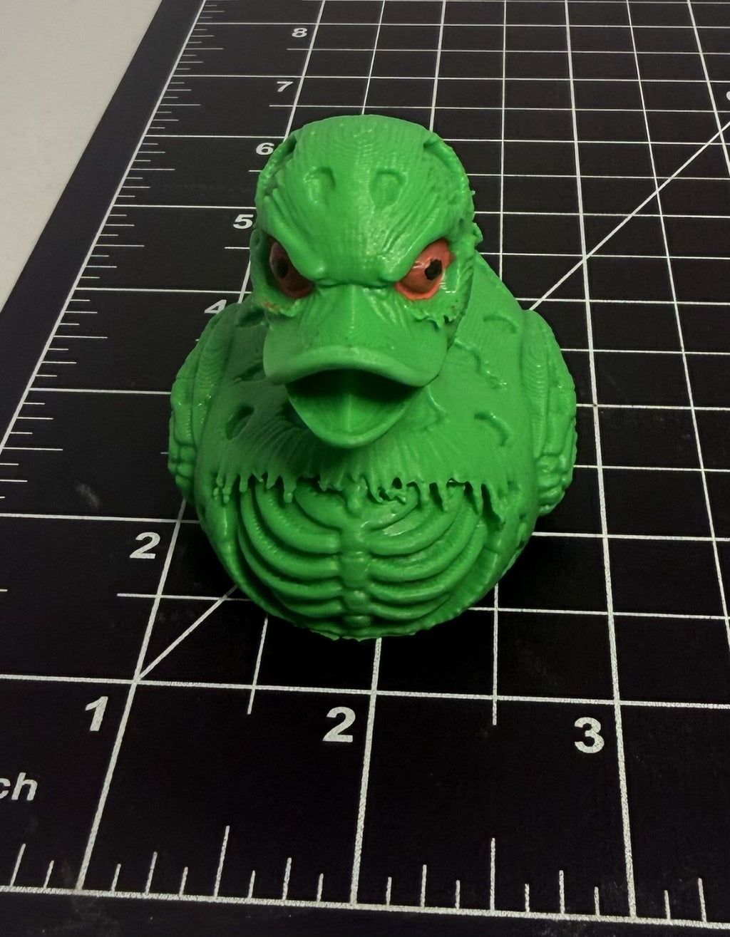 3d Printed Zombie Duck - 2 1/5 Inch Tall - Halloween - Jeep