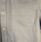 Lauren Ralph Lauren Button Down Mens 15.5 34/35 Blue Classic Fit Non Iron Shirt
