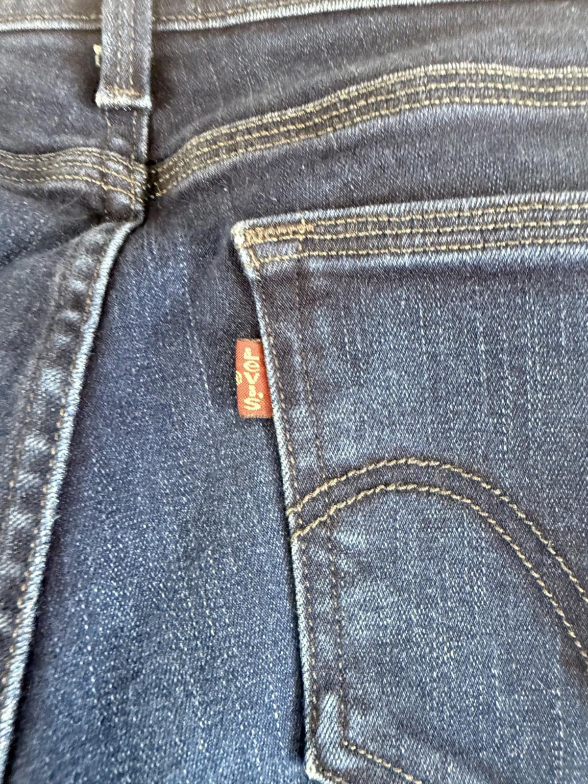 Levis Womens 529 Curvy Bootcut Denim Blue Jeans Size 12L Long Casual Boot Cut