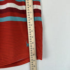 Spyder Youth Boys Swim Trunks Size XL 18-20, Blue/Red Strip Logo