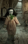 Amanda - OOAK Scary Creepy Doll 14" Hand Painted Horror Haunting Art