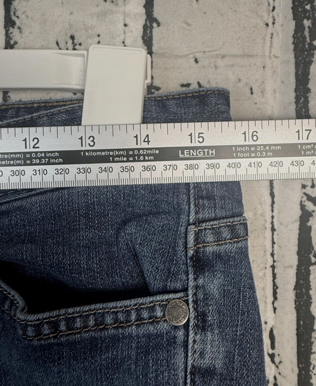 Calvin Klein Jeans Womens 6 Blue Ultimate Skinny Stretch Denim Pants