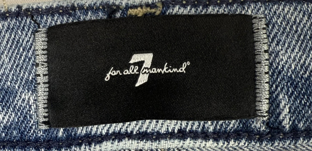 7 For All Mankind Womens Jeans Size 31 (7) Blue Denim