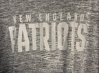 New England Patriots Mens T-Shirt 2XL Gray Heather NFL Football Sports Fanatics
