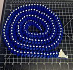 3D Printed LONG Dragon/Snake - PLA - Blue and White - 5 Feet 4 Inches