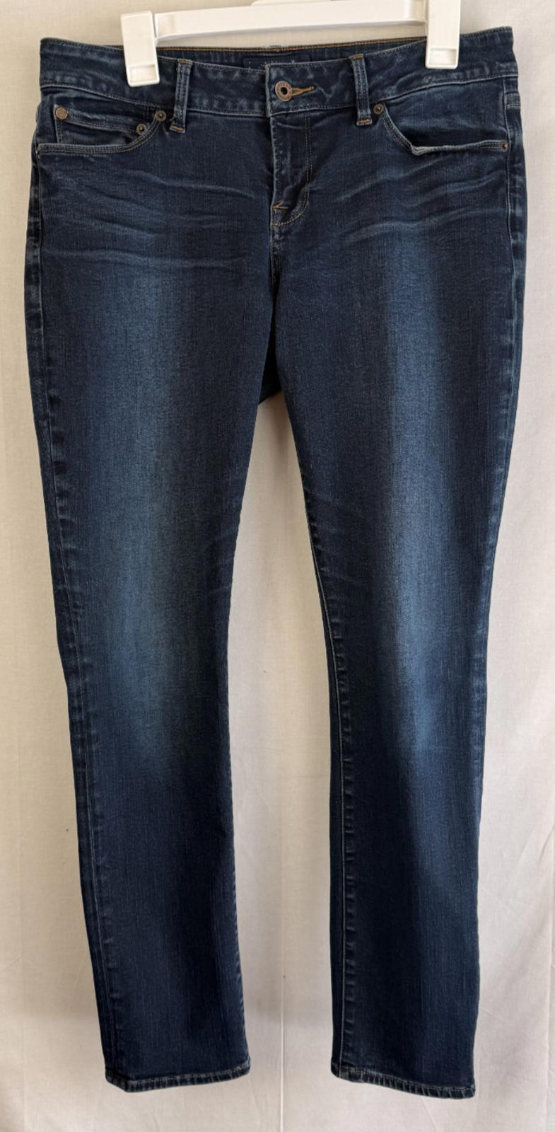 Lucky Brand Size 8 / 29 Womens Jeans Skinny Ankle Dark Wash Denim