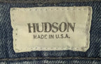 Hudson Women Jeans Size 27 Blue Skinny Stretch Low Rise *Made in USA*