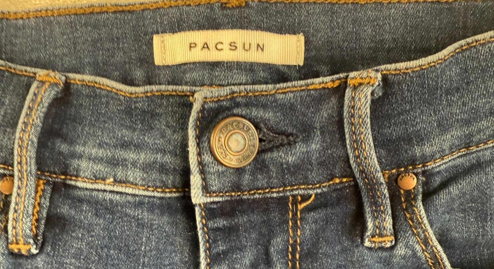 PacSun Jeans Womens 23 Denim Jegging Super High Rise Stretch