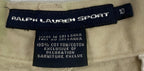 Ralph Lauren Sport Womens Shorts Sz 10 Khaki Flat Front Chino Outdoor beige