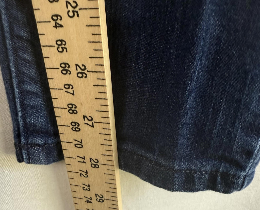 Michael Kors Womens Skinny Jeans Size 6 Blue Mid Rise Zipper Pocket Denim