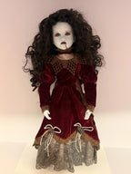 Countess Seraphina - OOAK Scary Creepy Doll 18" Hand Painted Horror Haunting Art
