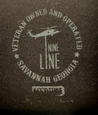 Nine Line Apparel Shirt Mens Medium Black Stomp my Flag FAFO Veteran Owned