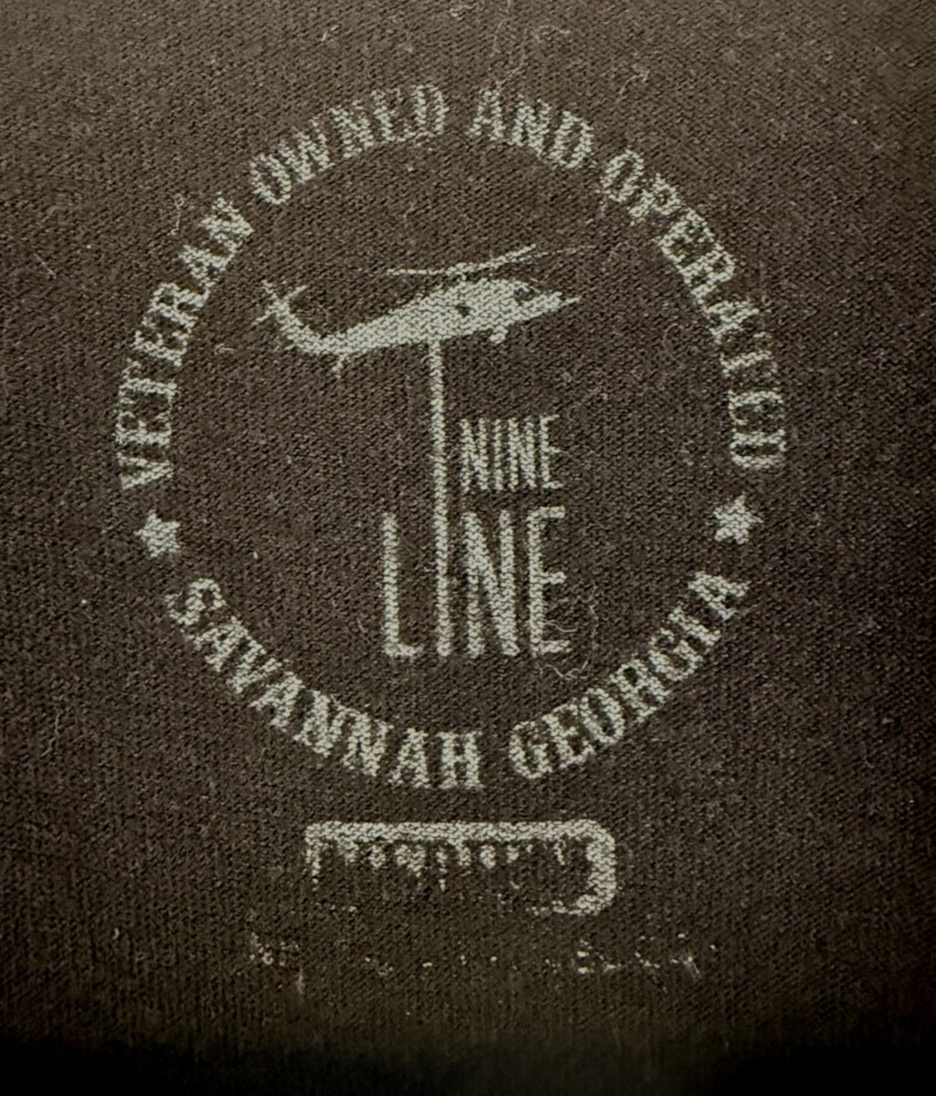 Nine Line Apparel Shirt Mens Medium Black Stomp my Flag FAFO Veteran Owned