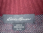 Eddie Bauer Womens Long Sleeve 1/4 Zip Up Shirt Sz XL Transitional