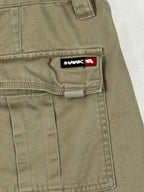 Tony Hawk Mens Size 34 Cargo Shorts Khaki Tan Cotton Skateboarding Utility