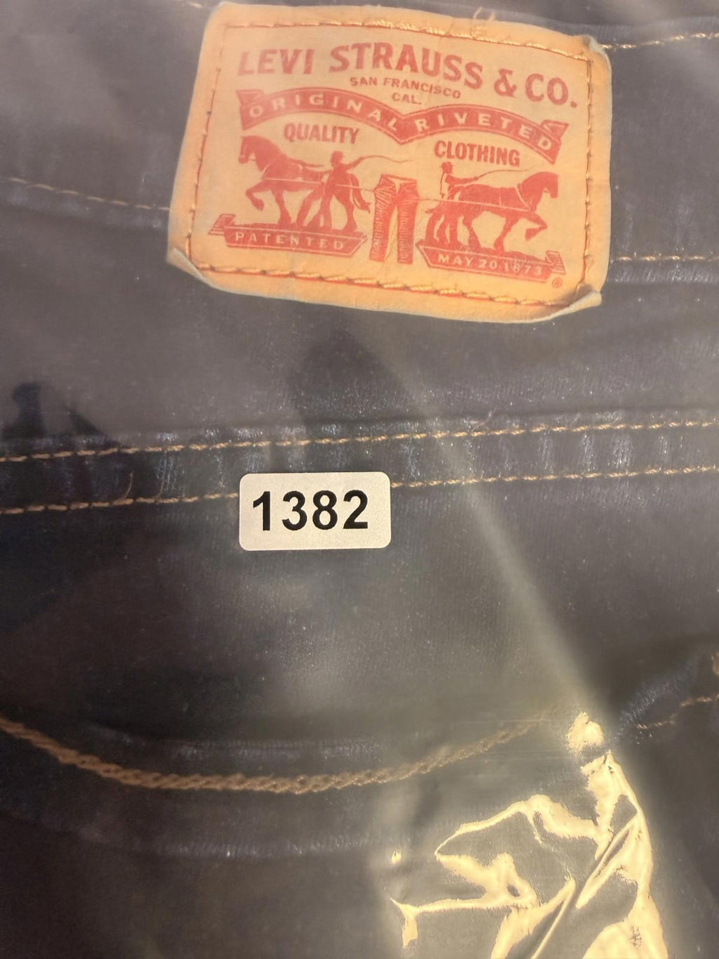 Levi's Curvy Bootcut Jeans Womens Size 29 29x30 Dark Wash Stretch