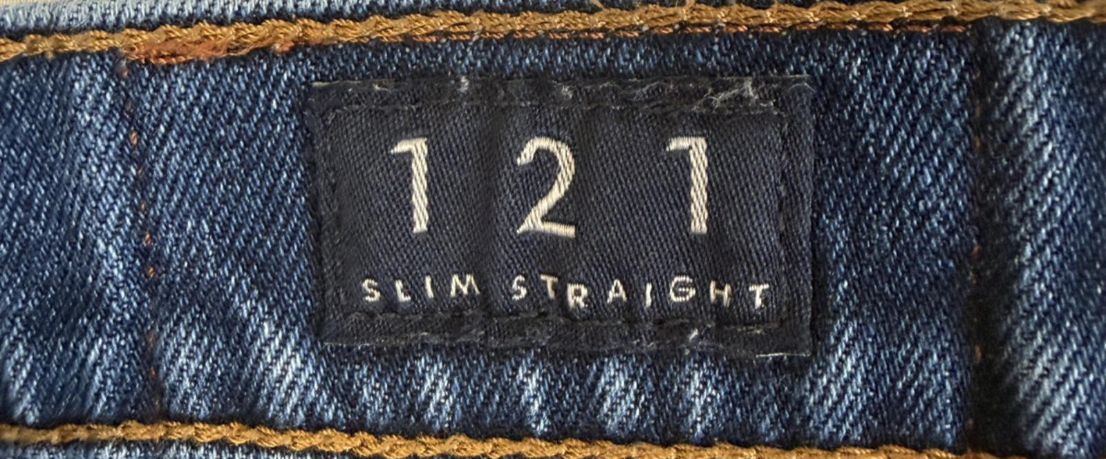 Lucky Brand 121 Slim Straight Jeans Men’s 34x32 Medium Wash Stretch Denim