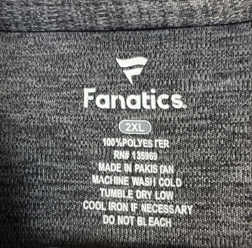New England Patriots Mens T-Shirt 2XL Gray Heather NFL Football Sports Fanatics